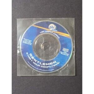 2001 MILLER LITE RACING VIP HARD CARD CD-ROM Miller Brewing Co Unique